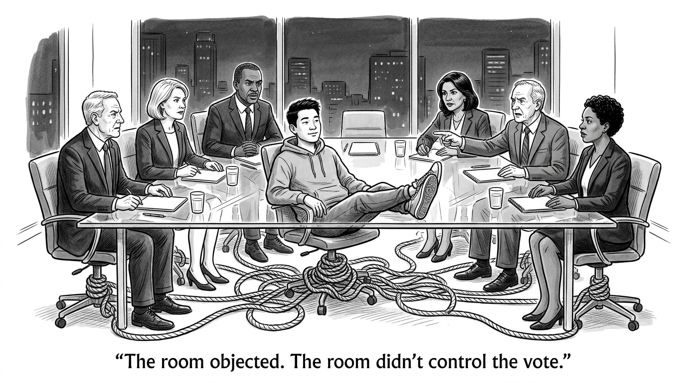 Image for &ldquo;Zuckerberg Wore a Hoodie to His Own IPO Roadshow. Jobs Wore the Same Black Turtleneck for Thirty Years. Neither of Them Was Reading the Room.&rdquo;