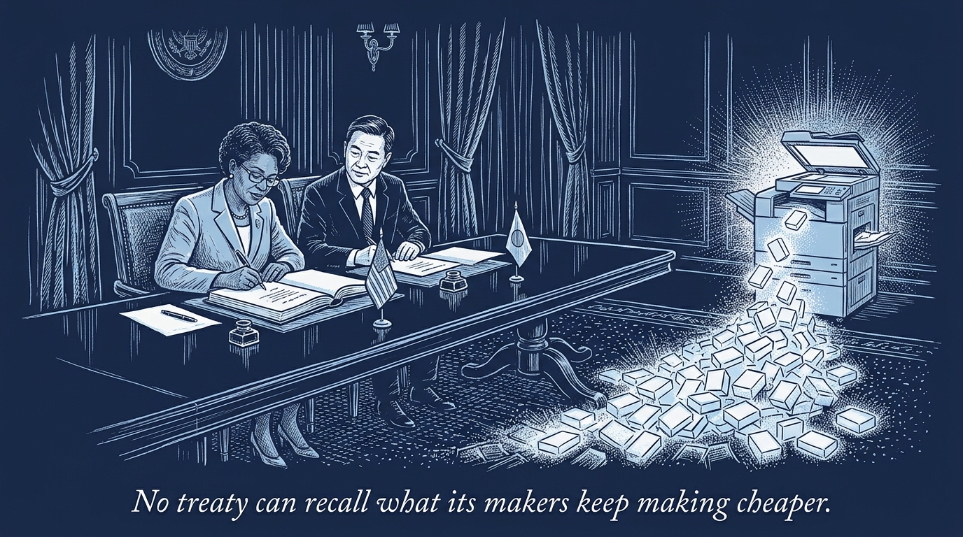 Image for &ldquo;A Congressman Pressed for a Binding US–China AI Agreement. The Same Month, the Labs Cut the Price of Frontier AI — Days After Calling for a Slowdown.&rdquo;