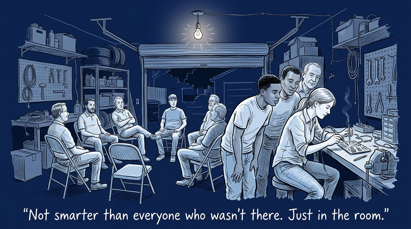 Image for &ldquo;Being in the room&rdquo;