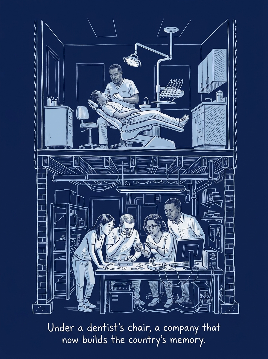 Image for &ldquo;The US Makes 12% of the World's Semiconductors, Down From 37% in 1990. Micron — Born in a Boise Basement — Just Broke Ground on the Fab Meant to Help Fix That.&rdquo;