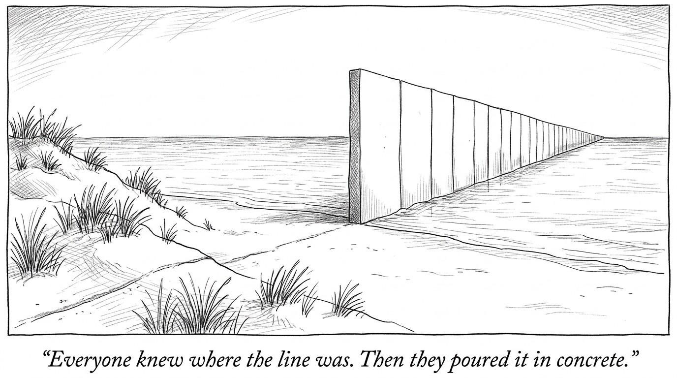 Image for &ldquo;Chicago Drew an Invisible Line in a Lake in 1919. By 1962 It Was Concrete. Today It's 30 Years of Life.&rdquo;