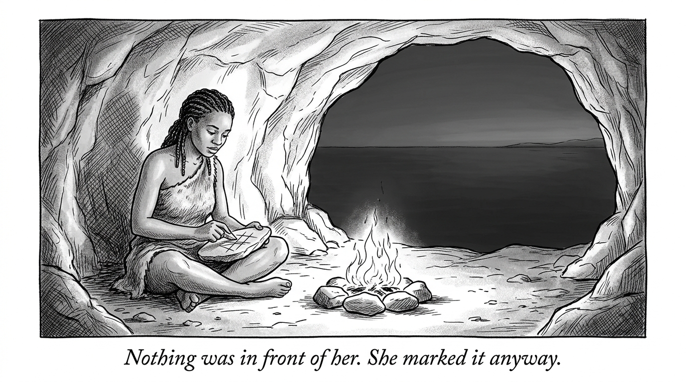 Image for &ldquo;For Most of Human History, a Mind Could Only React to What Was Physically in Front of It. Then Something Changed, Roughly 70,000 Years Ago, and Minds Could Finally Disagree About Things That Weren't There.&rdquo;