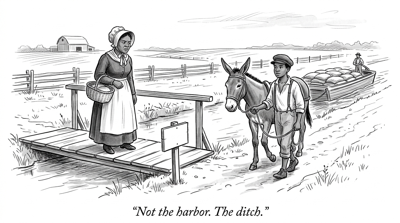 Image for &ldquo;New York Wasn't the Biggest Port Because of Its Harbor. It Was 7th, Until a State Dug a Ditch.&rdquo;