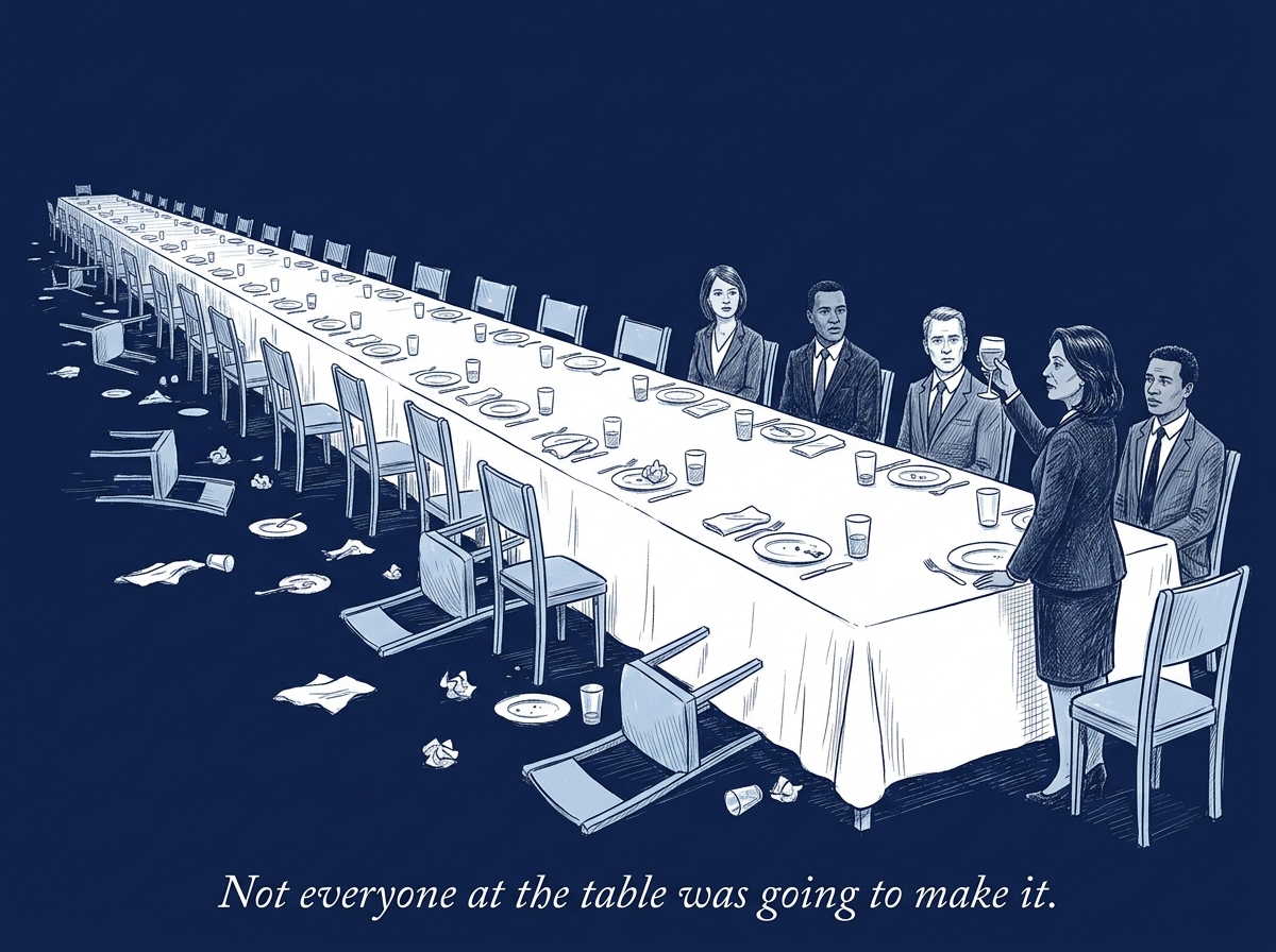 Image for &ldquo;Fifty-one companies, one dinner, five left standing&rdquo;