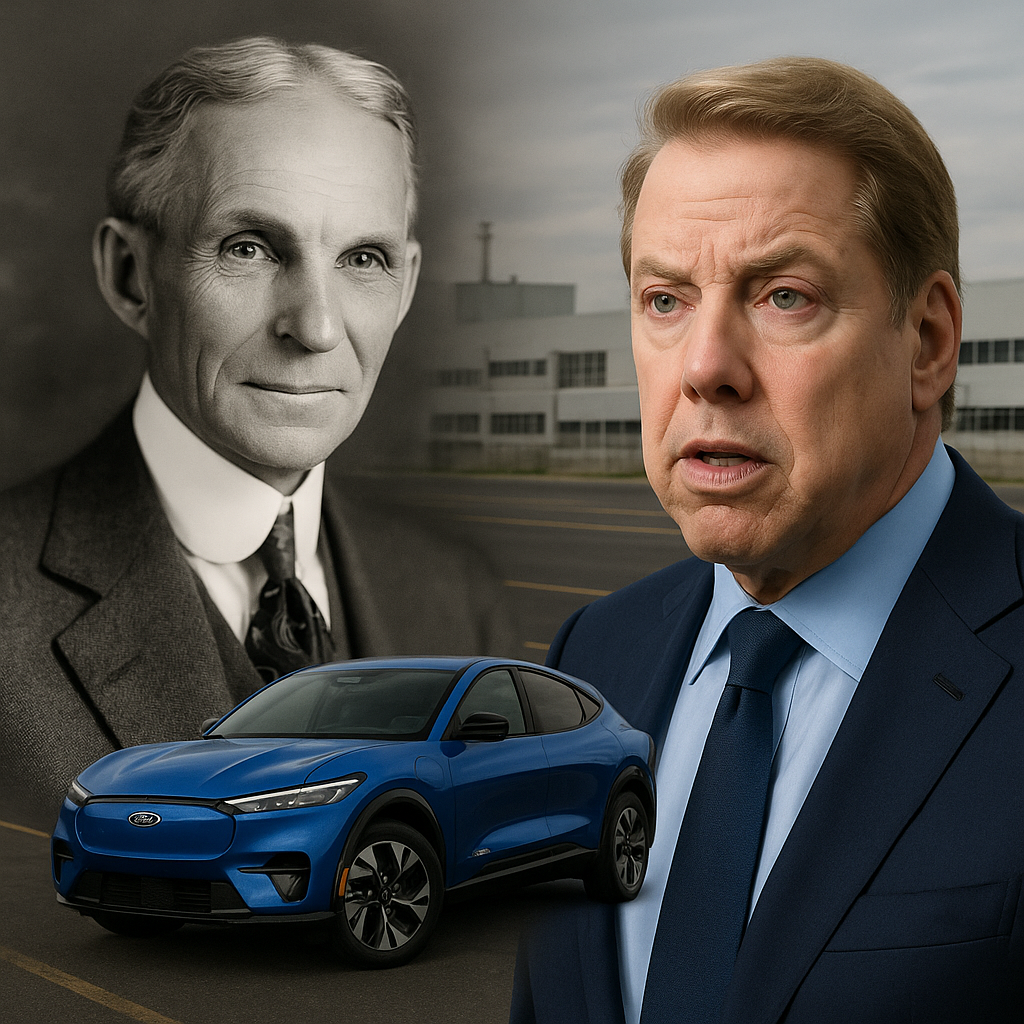 Image for &ldquo;Henry Ford Spent Eight Years in Court to Avoid Paying a Patent License. His Great-Great-Grandson's Company Now Depends Entirely on One.&rdquo;
