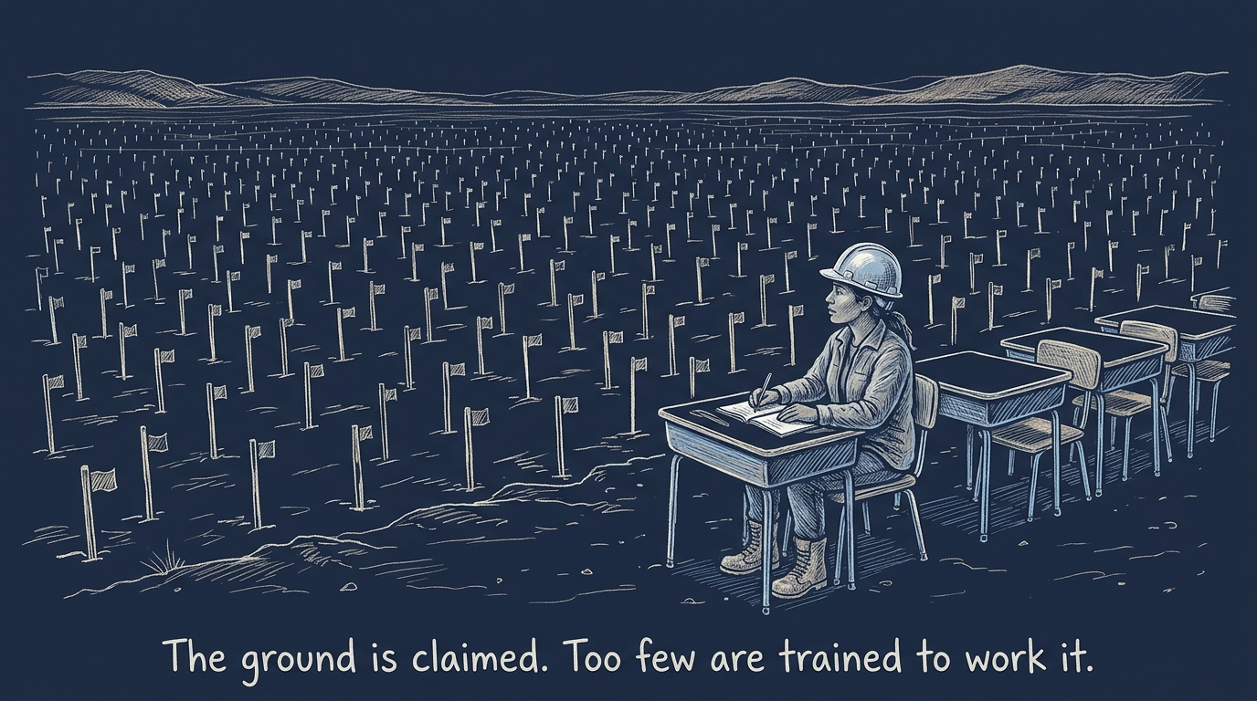 Image for &ldquo;4.4 million mining claims, not enough engineers left to work them&rdquo;