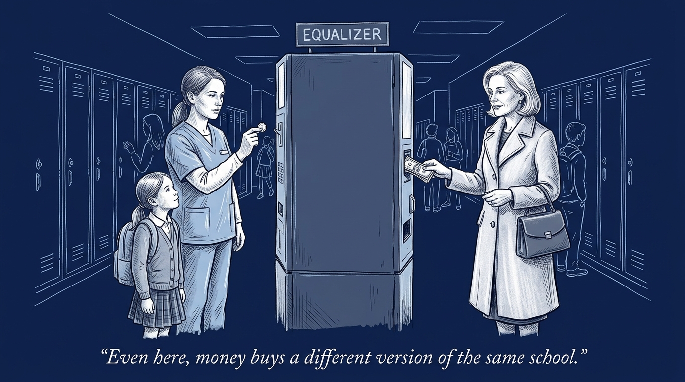 Image for &ldquo;The great equalizer, for sale&rdquo;