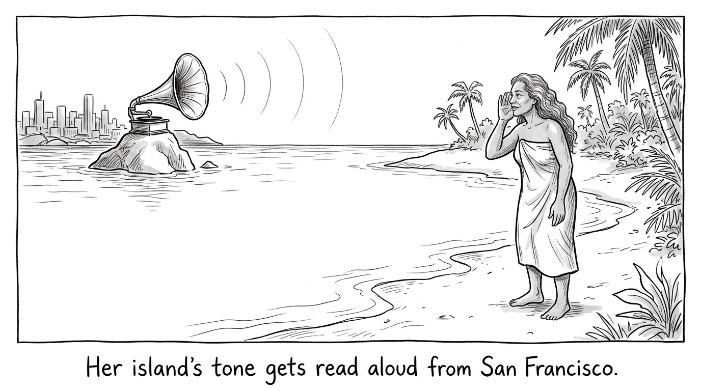 Image for &ldquo;Hawaii's tone is read from San Francisco. Its land was never priced by a market either.&rdquo;