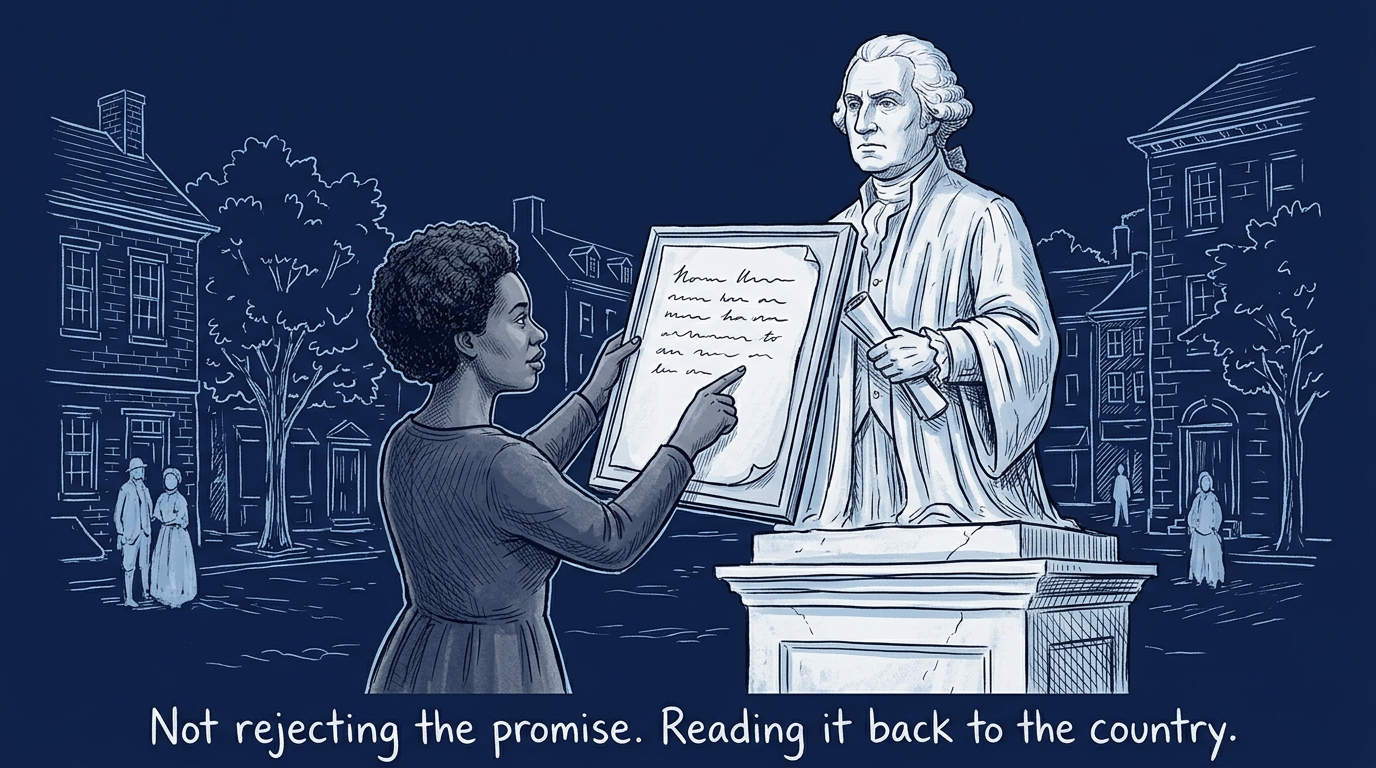 Image for &ldquo;Held to its own word — the founders' contradiction, and three men who answered it on its own terms&rdquo;