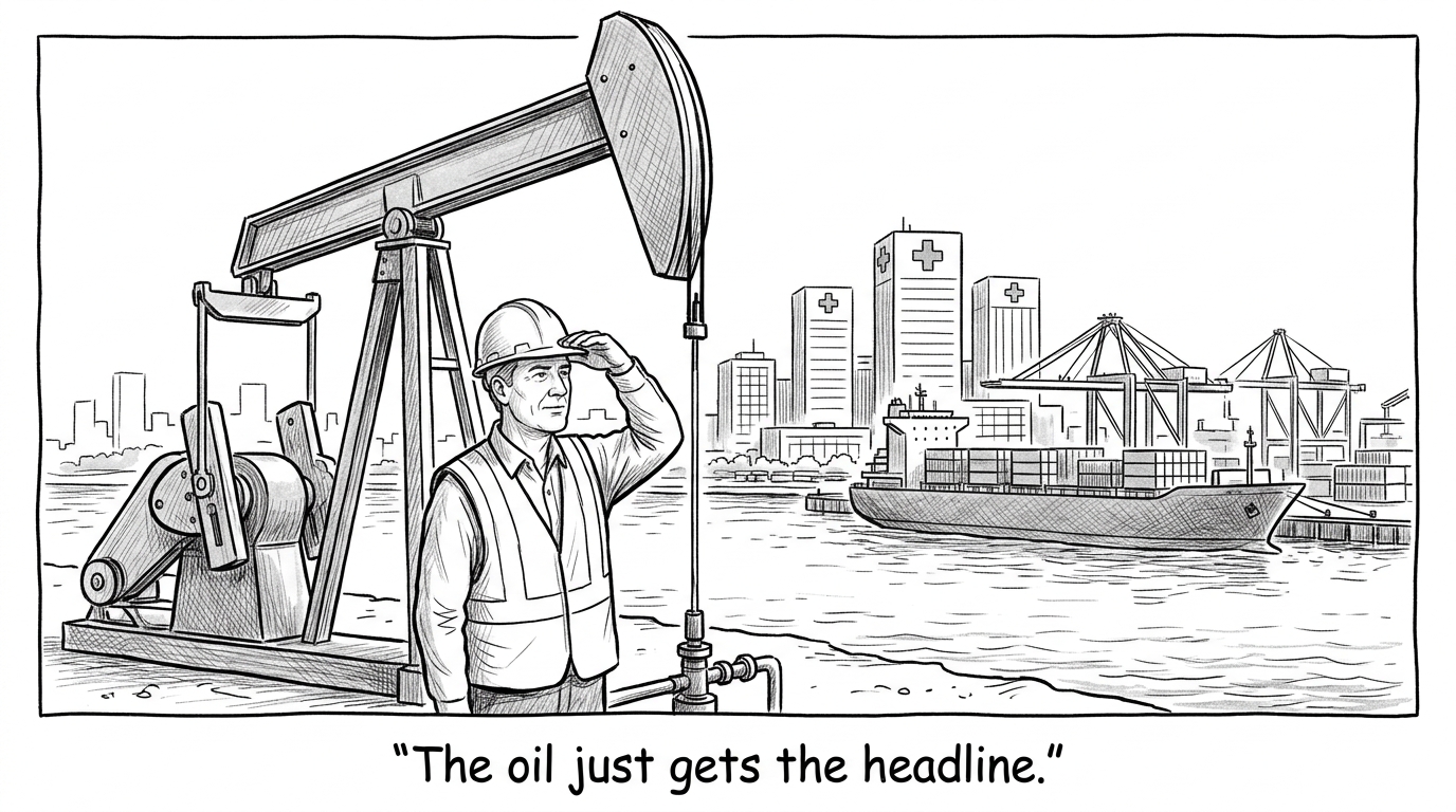 Image for &ldquo;Houston Is Called the Energy Capital of the World. It's Also Home to the Largest Medical Complex on Earth — 106,000 People on One Campus.&rdquo;