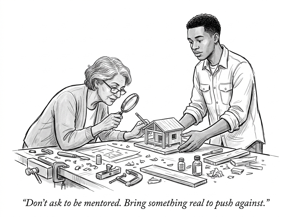 Image for &ldquo;Replacing a Bad Teacher With Just an Average One Adds $250,000 to a Classroom's Lifetime Earnings. What Actually Turns Access Into a Real Mentor Has Almost Nothing to Do With Asking to Be Mentored.&rdquo;
