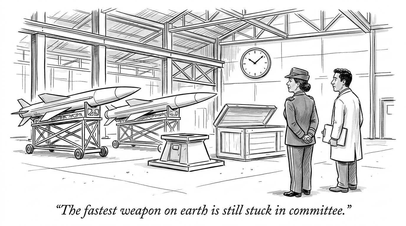 Image for &ldquo;China's DF-17 Hypersonic Missile Has Been Combat-Ready Since 2020. The US Army's Own Hypersonic Weapon Just Missed Its Fielding Deadline for the Third Time -- the Same Year the Pentagon Cut Hypersonics Research by $3 Billion.&rdquo;