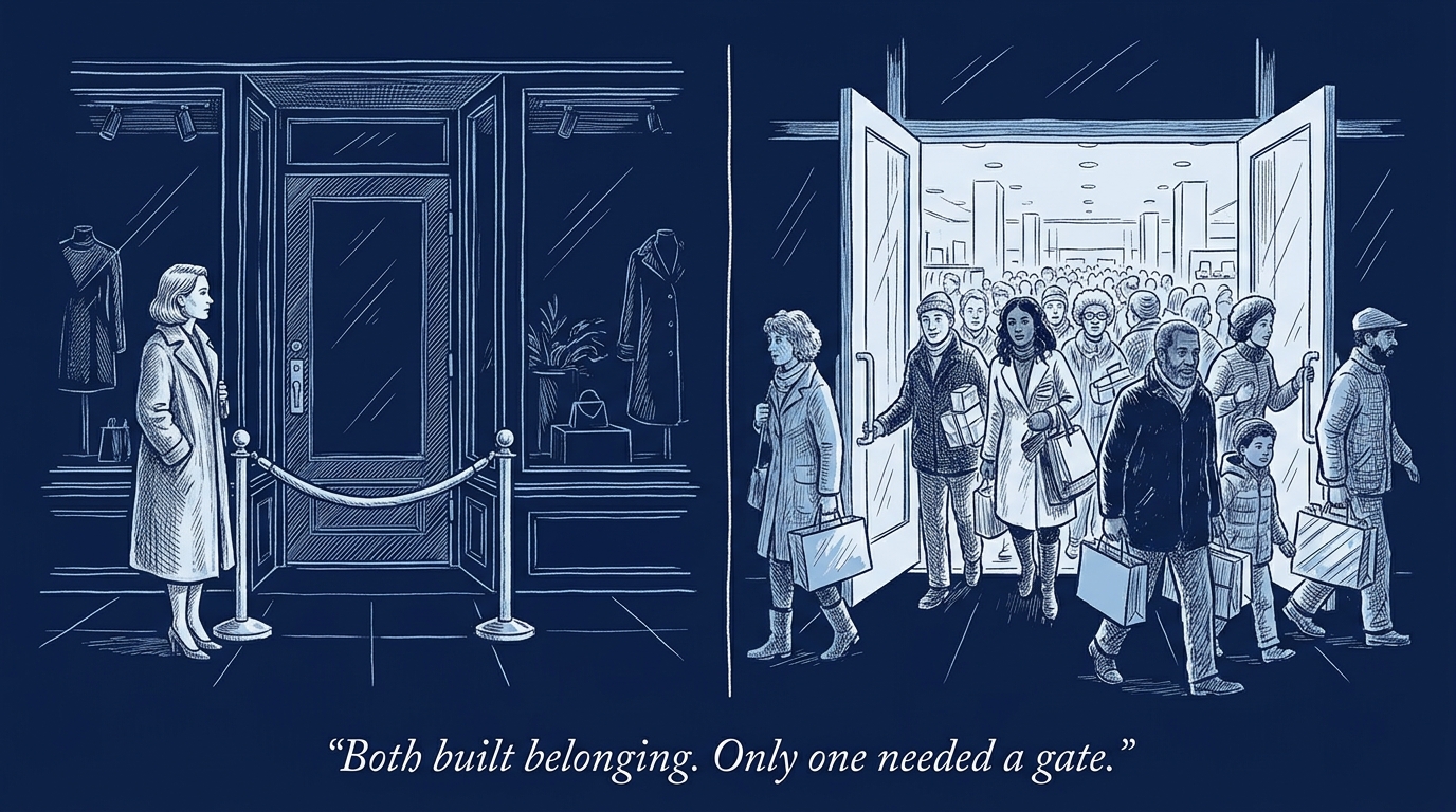 Image for &ldquo;By 2003, Sean John Was in 2,000 Stores Nationwide. Louis Vuitton Was in About 30 Cities. Both Built Real Belonging. Only One Needed a Gate.&rdquo;