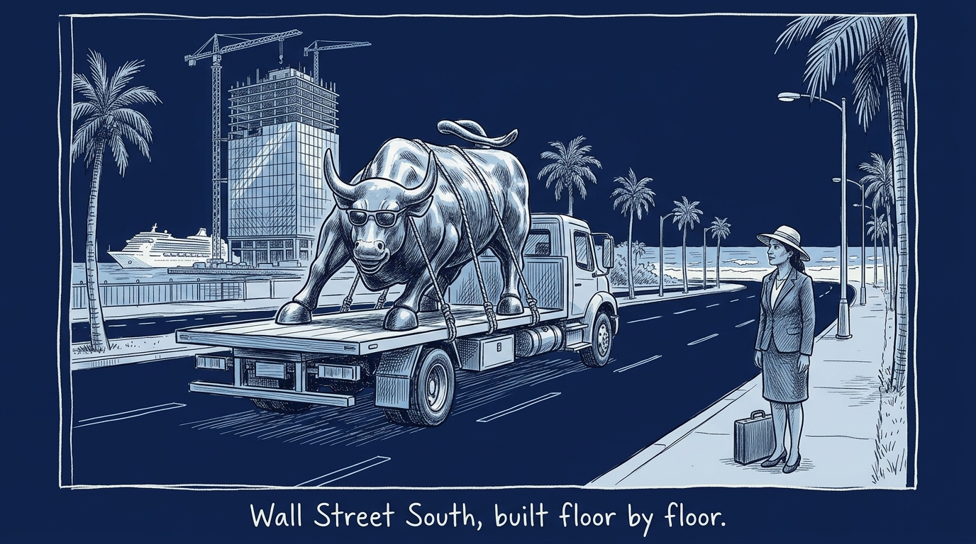 Image for &ldquo;Ken Griffin Moved a $67 Billion Hedge Fund From Chicago to Miami in 2022. He's Betting Miami Becomes the World's Financial Capital.&rdquo;