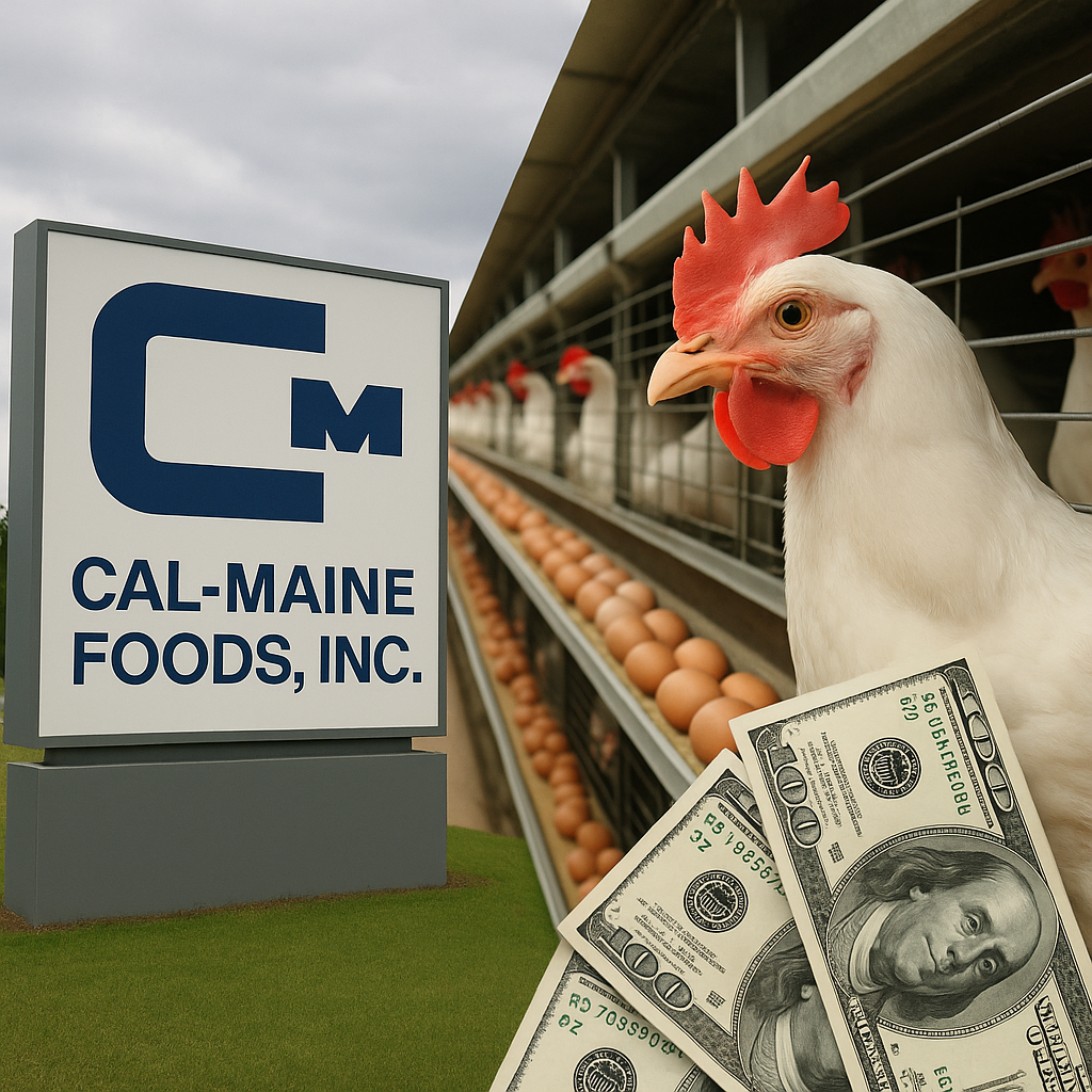 Image for &ldquo;Cal-Maine Foods Made $1.22 Billion in 2025 — 4.4 Times What It Made the Year Before. The Same Concentration That Turned Bird Flu Into a Historic Supply Shock Also Made a Federal Price-Manipulation Case Possible.&rdquo;