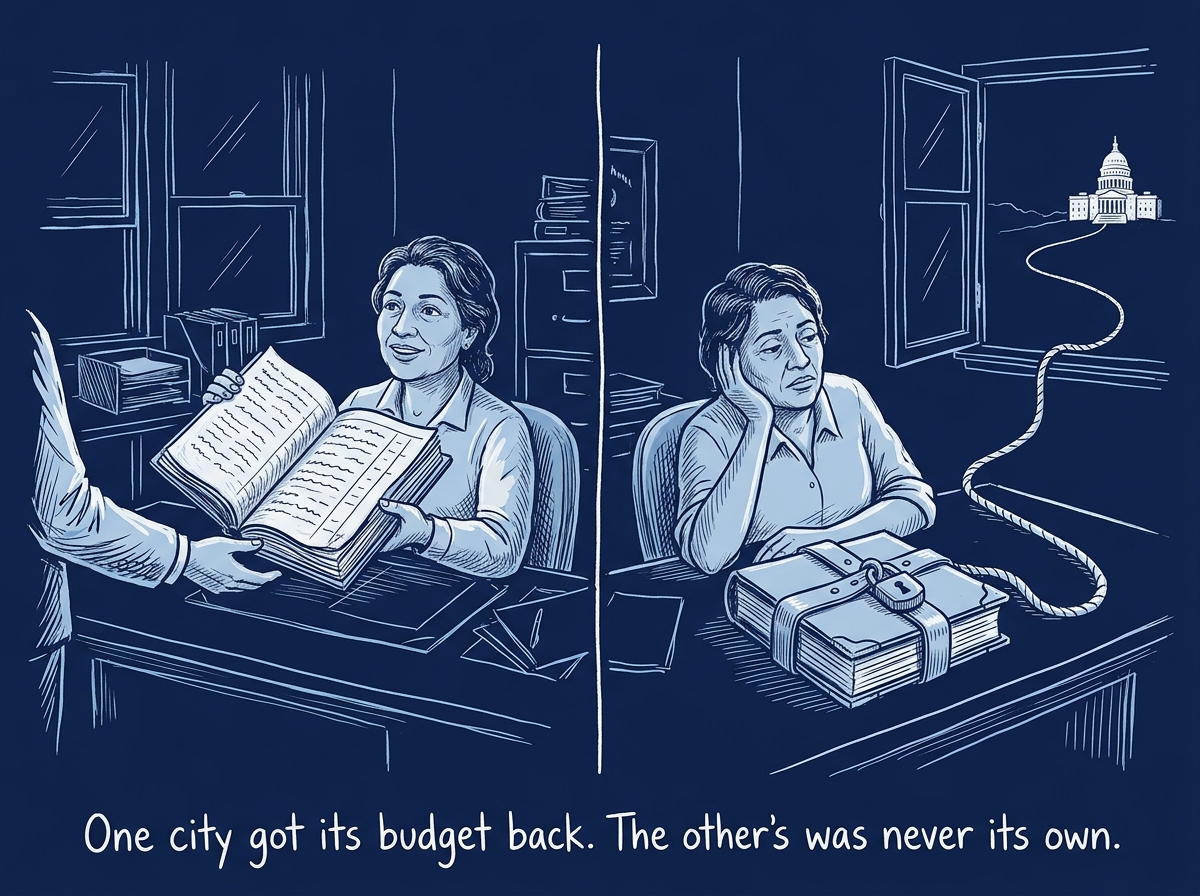 Image for &ldquo;New York Nearly Went Bankrupt Once and Got Its Budget Back. DC Never Had One to Lose.&rdquo;