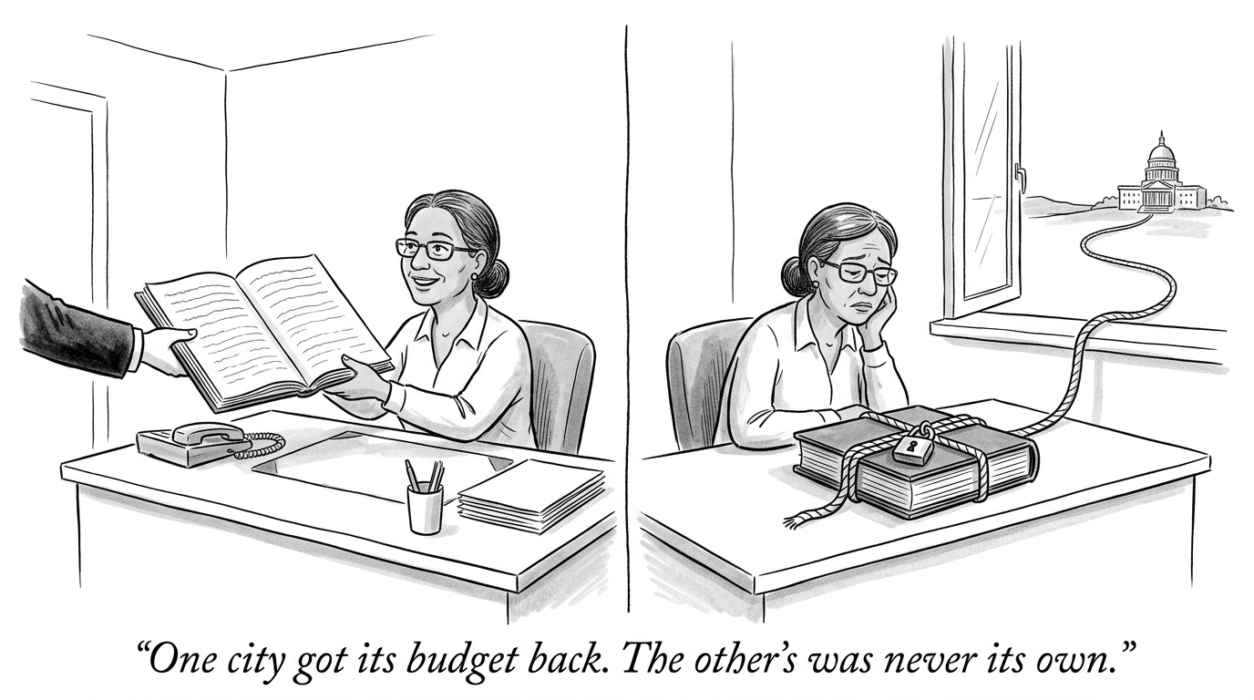 Image for &ldquo;New York Nearly Went Bankrupt Once and Got Its Budget Back. DC Never Had One to Lose.&rdquo;