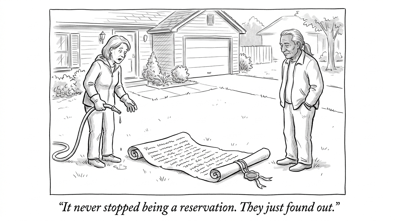 Image for &ldquo;In 2020, the Supreme Court Ruled That 3.25 Million Acres of Eastern Oklahoma Never Stopped Being a Reservation. A Million Oklahomans Found Out They Live There.&rdquo;