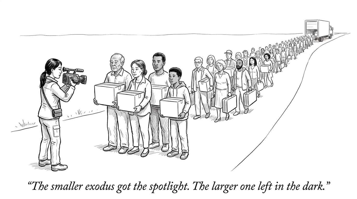 Image for &ldquo;Los Angeles Lost More People Than Any County in America Between 2020 and 2021. San Francisco Lost a Third as Many. San Francisco Got Called the Exodus.&rdquo;