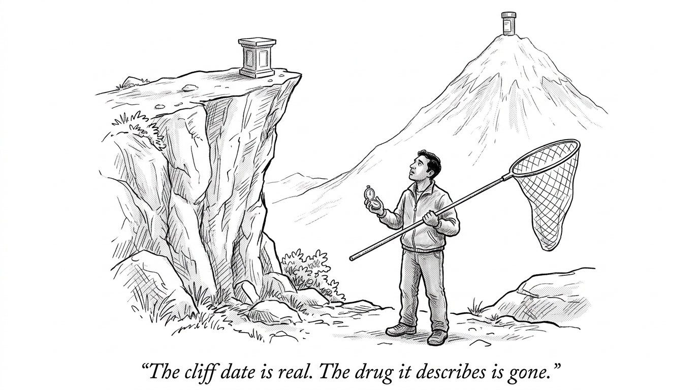 Image for &ldquo;The FDA's Own Patent List Says a Pfizer Heart Drug Goes Generic in December 2026. Pfizer Discontinued That Exact Drug a Year Early -- and Quietly Pushed Its $6.4 Billion Replacement's Real Cliff to 2031.&rdquo;