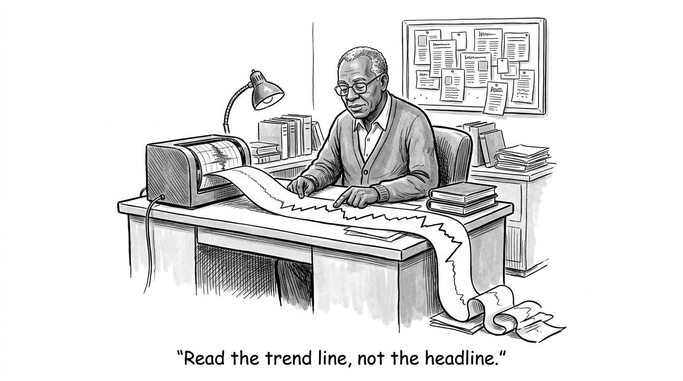Image for &ldquo;Reading the Trend Line&rdquo;
