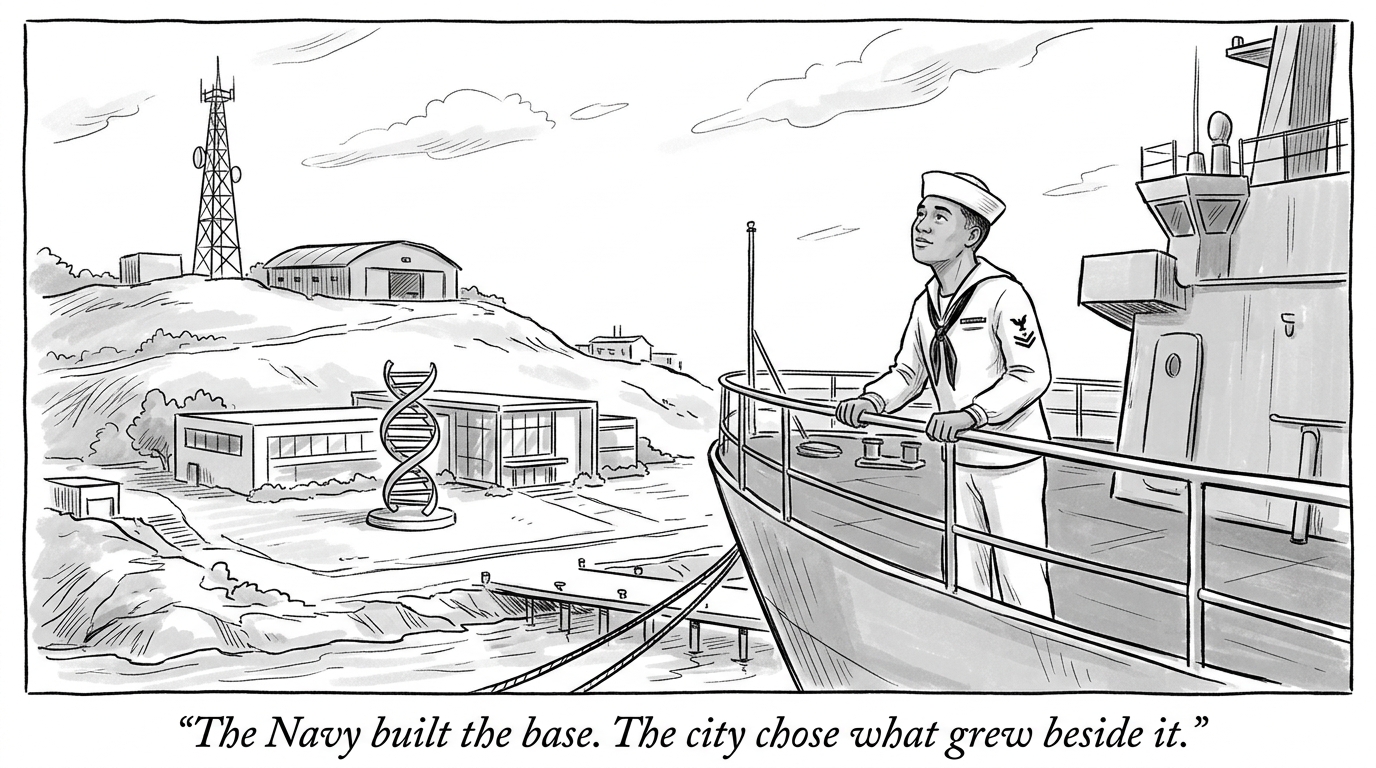 Image for &ldquo;The Navy Built the Base. San Diego Built Two Industries Next to It.&rdquo;