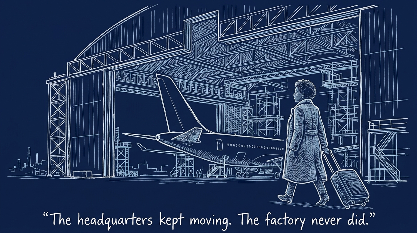 Image for &ldquo;Boeing's Headquarters Left Seattle in 2001, Then Left Chicago in 2022. Its Factory Never Moved — It's Still the Largest Building on Earth.&rdquo;