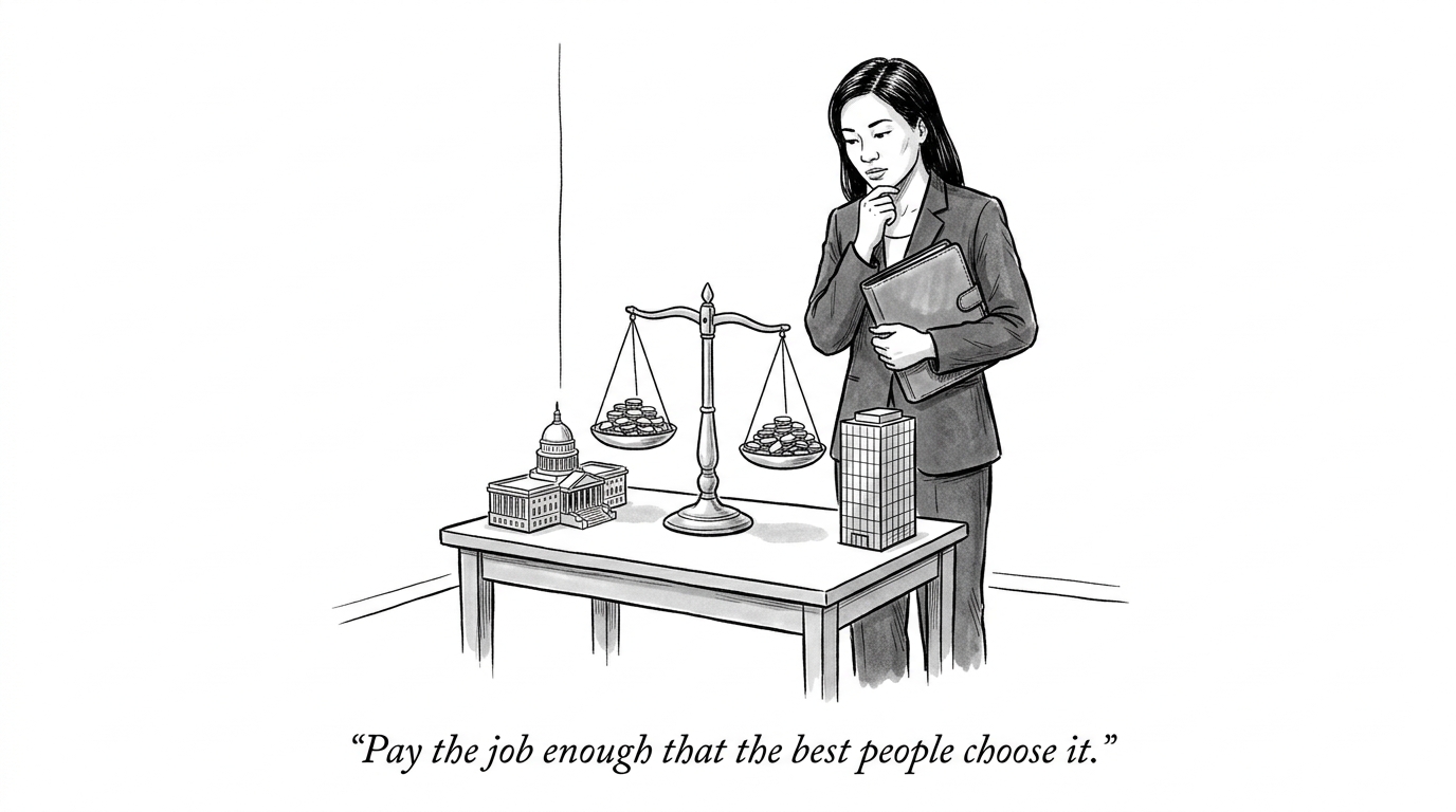 Image for &ldquo;Singapore Pays Its Prime Minister $2.85 Million a Year -- More Than 7 Times the US President's Salary. The Argument Is That Underpaying the Job Is What Makes a Government Corrupt.&rdquo;