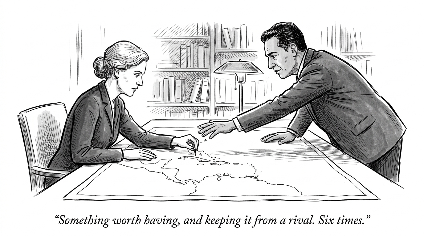 Image for &ldquo;Six Times in 159 Years, America Bought Territory for the Same Two Reasons&rdquo;