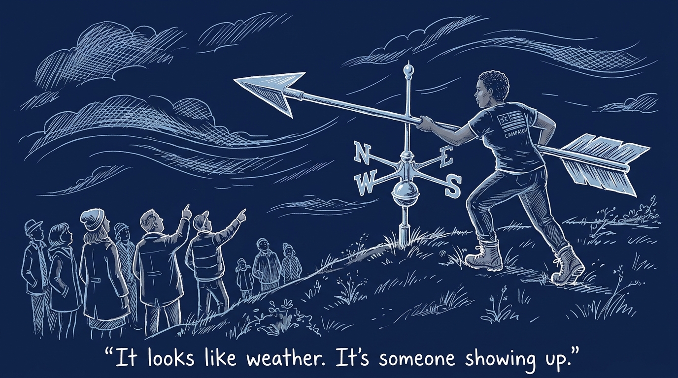 Image for &ldquo;Someone moves the lever&rdquo;