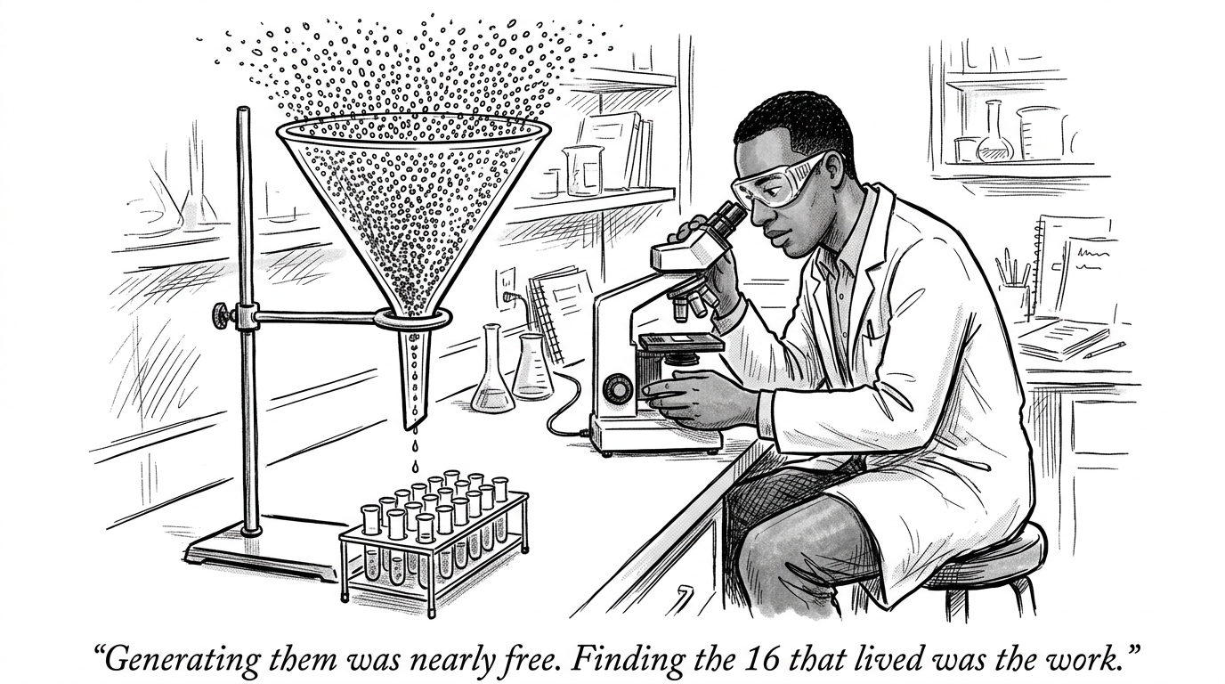 Image for &ldquo;An AI Model Generated 700,000 Candidate Virus Genomes to Kill a Common Bacteria. Researchers Synthesized 300 of Them. 16 Actually Worked.&rdquo;