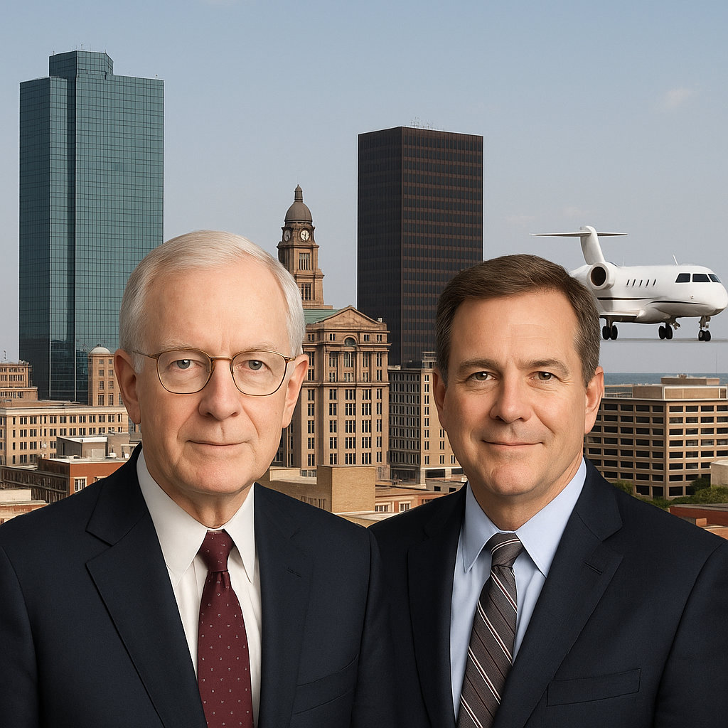 Image for &ldquo;Two People Own 37 Blocks of Downtown Fort Worth. In 2022, the City Manager Recused Himself Over Their Private Jet. In 2025, They Hired Him.&rdquo;