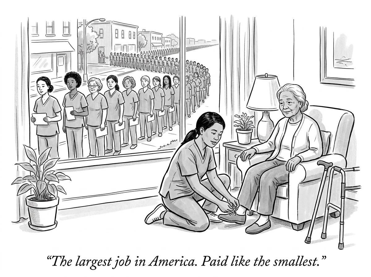 Image for &ldquo;The Largest Job in America Pays the Least&rdquo;