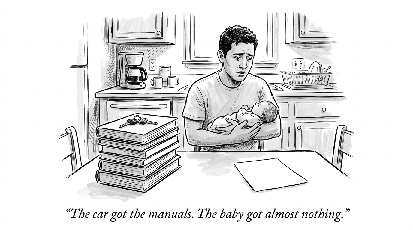 Image for &ldquo;The manual nobody hands you&rdquo;