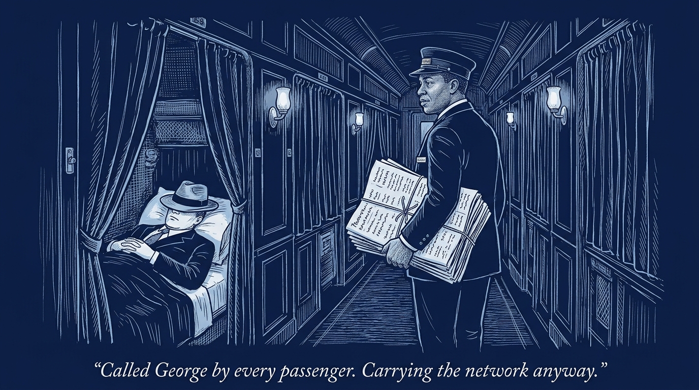 Image for &ldquo;The porters carried the network&rdquo;