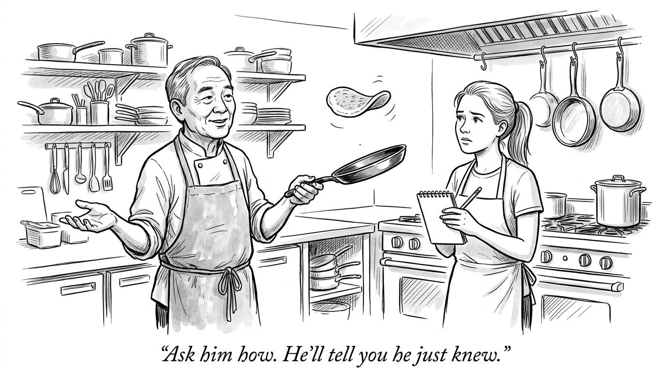 Image for &ldquo;The Skill You Can No Longer Explain Is the One You Actually Mastered&rdquo;