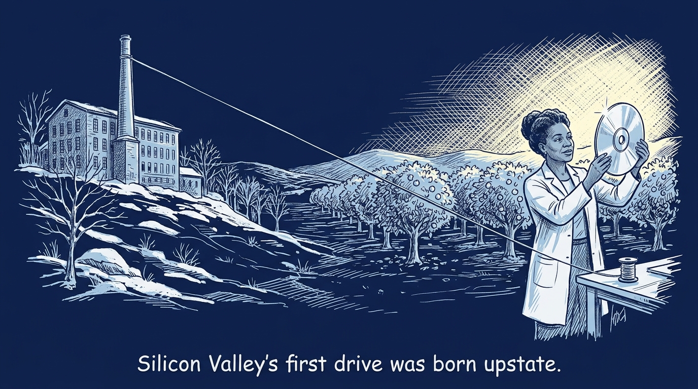 Image for &ldquo;Silicon Valley's First Hard Drive Was Built by a Company Born in Upstate New York&rdquo;