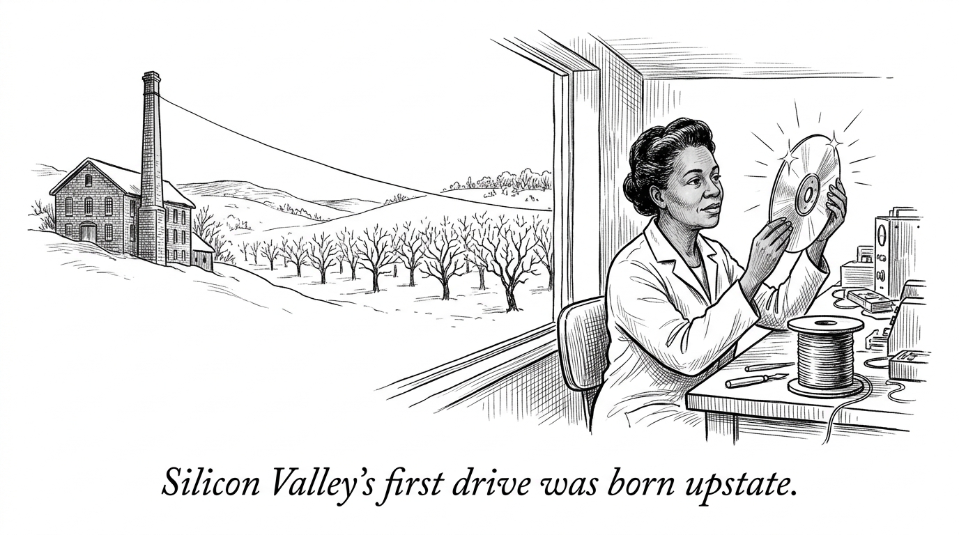 Image for &ldquo;Silicon Valley's First Hard Drive Was Built by a Company Born in Upstate New York&rdquo;