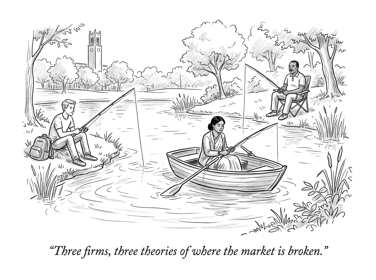 Image for &ldquo;Three Venture Firms, Three Completely Different Theories of Where the Market Is Wrong&rdquo;