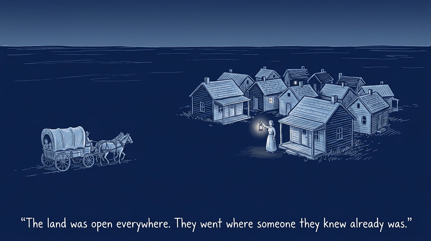 Image for &ldquo;We live near people like us&rdquo;