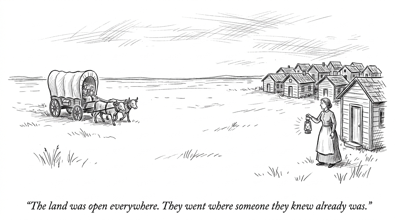 Image for &ldquo;We live near people like us&rdquo;