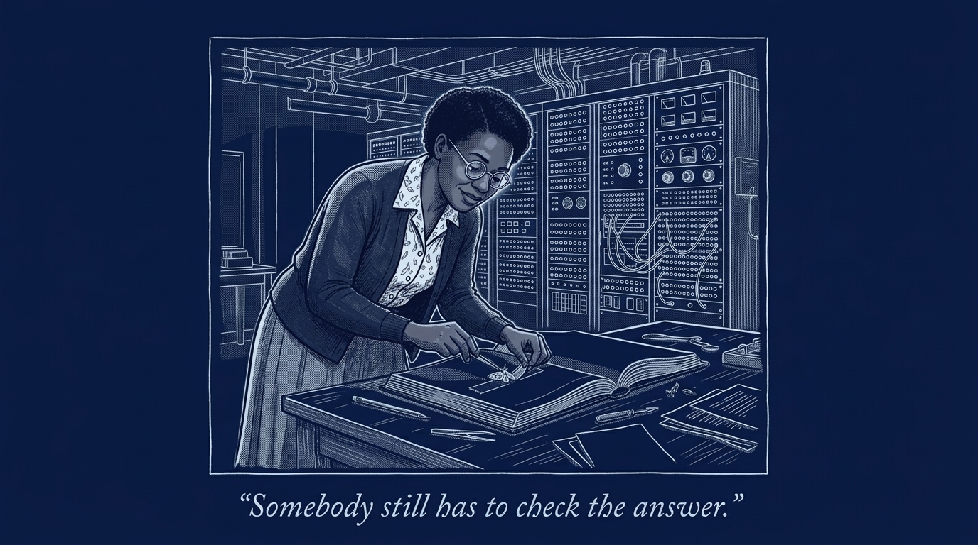 Image for &ldquo;Who Checks the Answer&rdquo;
