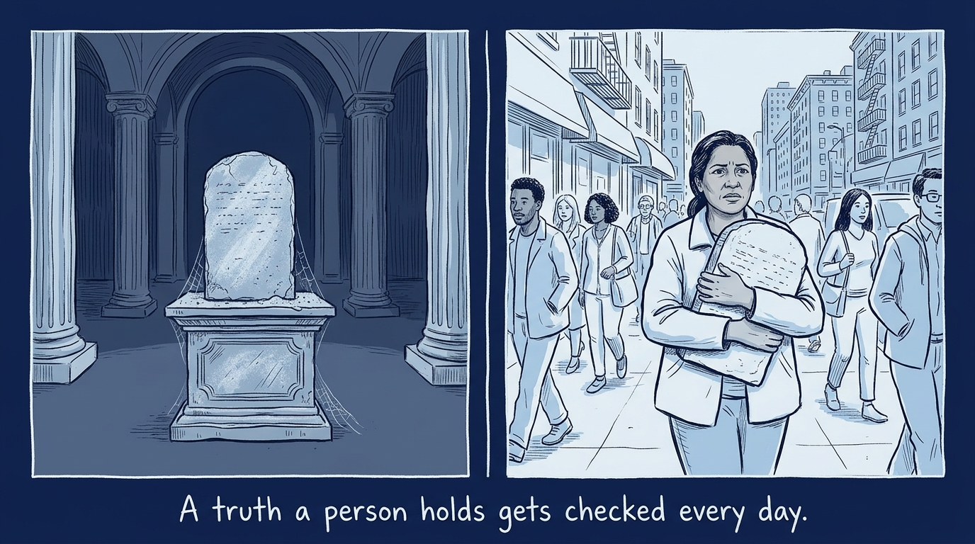 Image for &ldquo;Who actually holds these truths&rdquo;